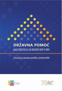 Državna pomoć kao podsticaj za razvoj MSP u BiH – Priručnik za kreatore politika i preduzetnike