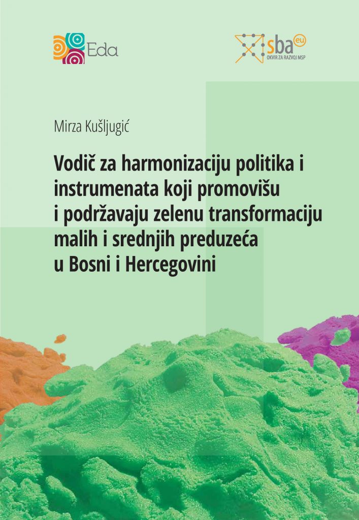 Vodič za harmonizaciju politika i instrumenata koji promovišu i podržavaju zelenu transformaciju MSP u BiH