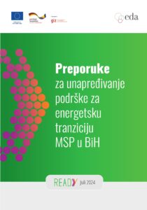 Preporuke za unapređivanje podrške za energetsku tranziciju MSP u BiH