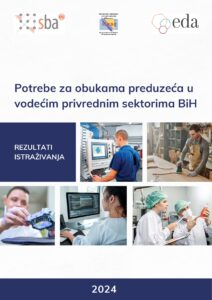 Nova publikacija: Potrebe za obukama preduzeća u vodećim privrednim sektorima BiH