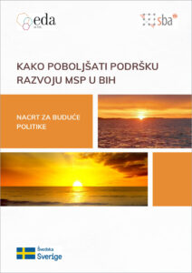 Kako poboljšati podršku razvoju MSP u BiH – Nacrt za buduće politike