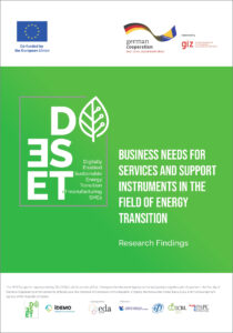 Business Needs for Services and Support Instruments in the Field of Energy Transition – Research Findings