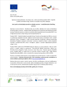 Javni poziv za dostavljanje ponuda – nabavka opreme